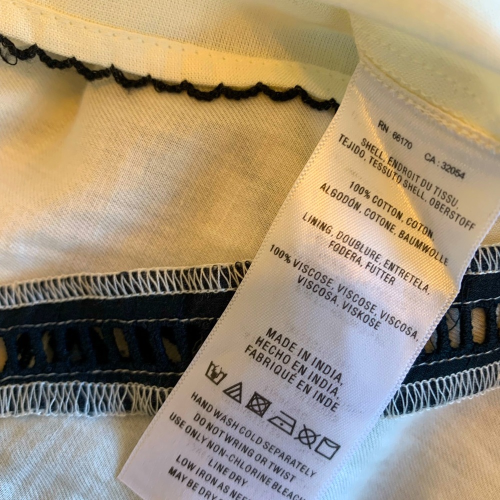 Akemi + Kin Anthropologie black and white skirt - Picture 8 of 8
